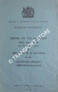 Book cover of Railway Accidents - Report on the Collision which occurred on 7th December, 1957 at Milngavie Junction in the Scottish Region British Railways by Ministry of Transport and Civil Aviation